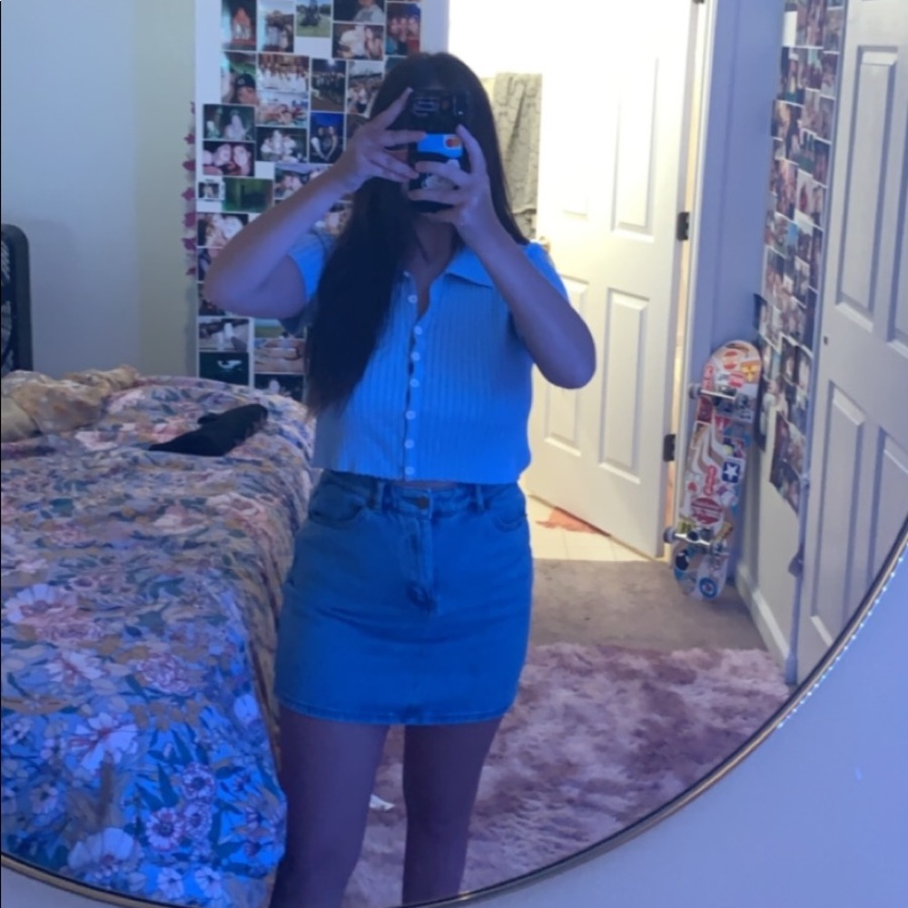 Forever 21 Jean Skirt